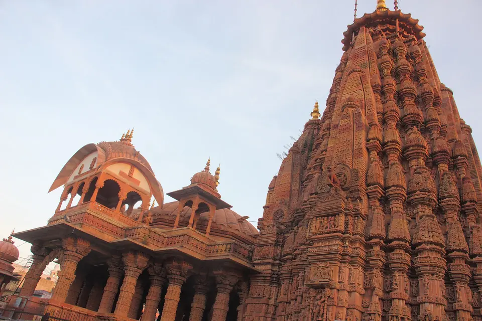 The carved spire of the Sun Temple at Jhalrapatan