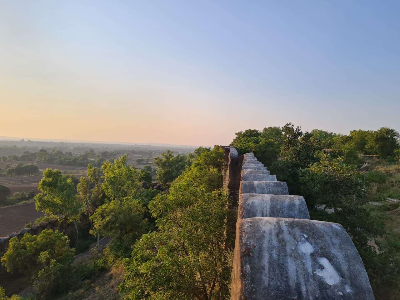 गागरोन किले की प्राचीर